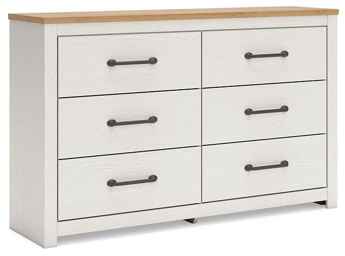 Linnocreek Dresser and Mirror - Watson's 87 Furniture (Middlefield,OH)