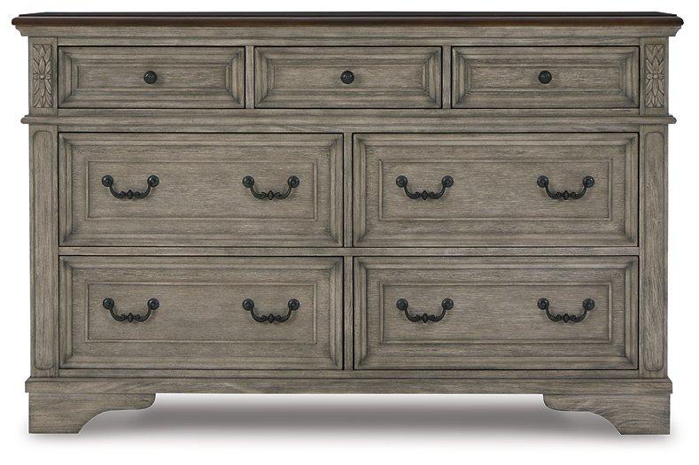 Lodenbay Dresser and Mirror - Watson's 87 Furniture (Middlefield,OH)