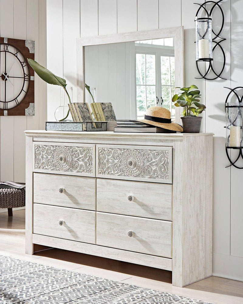 Paxberry Dresser and Mirror