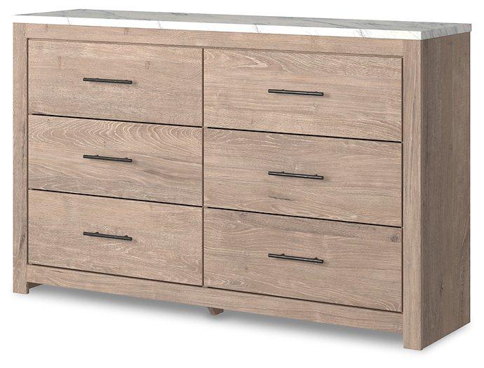 Senniberg Dresser and Mirror - Watson's 87 Furniture (Middlefield,OH)