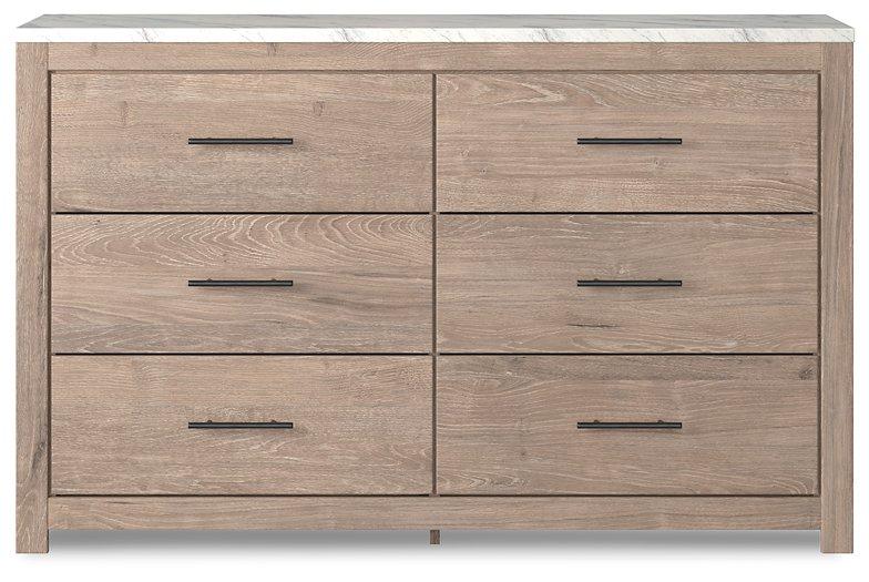 Senniberg Dresser and Mirror - Watson's 87 Furniture (Middlefield,OH)