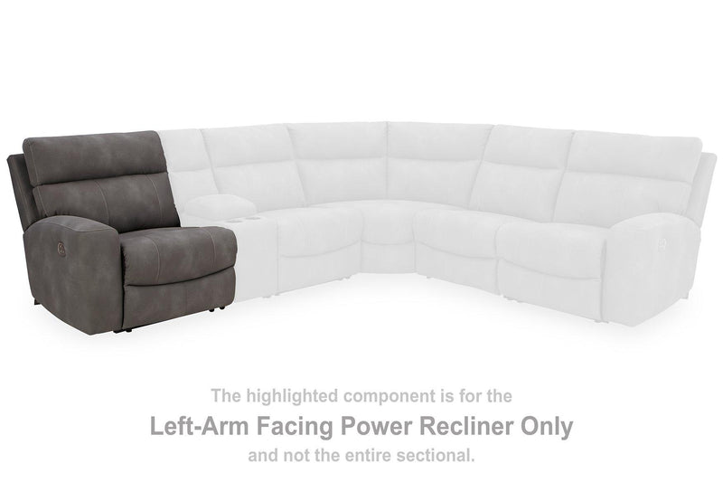 Next-Gen DuraPella Power Reclining Sectional - Watson's 87 Furniture (Middlefield,OH)