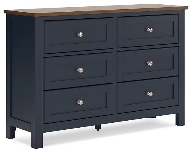 Landocken Dresser and Mirror - Watson's 87 Furniture (Middlefield,OH)