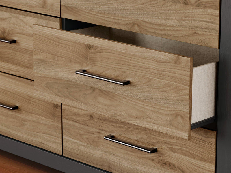 Vertani Dresser and Mirror - Watson's 87 Furniture (Middlefield,OH)