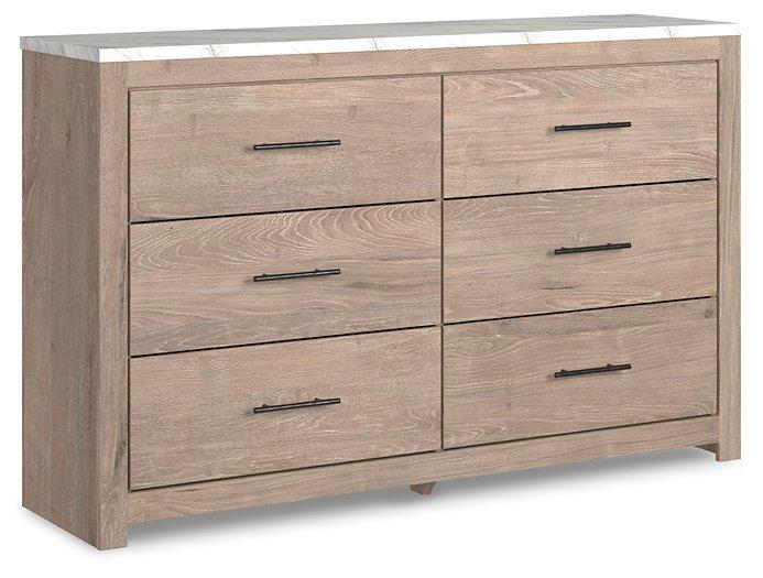 Senniberg Dresser and Mirror - Watson's 87 Furniture (Middlefield,OH)