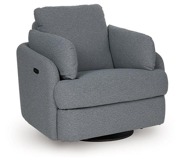 Alainmont Next-Gen Nuvella Swivel Power Recliner - Watson's 87 Furniture (Middlefield,OH)