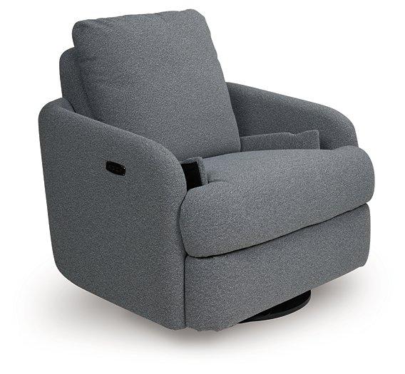 Alainmont Next-Gen Nuvella Swivel Power Recliner - Watson's 87 Furniture (Middlefield,OH)