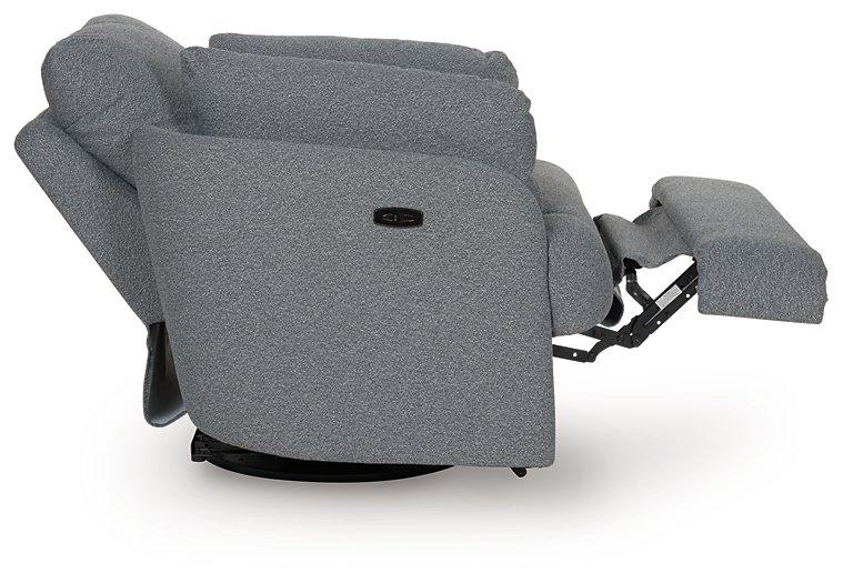 Alainmont Next-Gen Nuvella Swivel Power Recliner - Watson's 87 Furniture (Middlefield,OH)