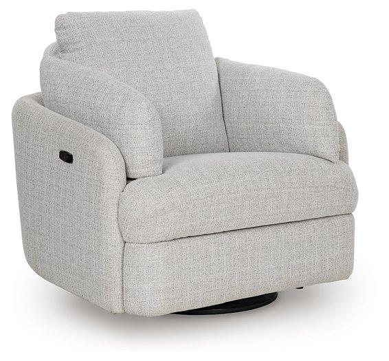 Alainmont Next-Gen Nuvella Swivel Power Recliner - Watson's 87 Furniture (Middlefield,OH)
