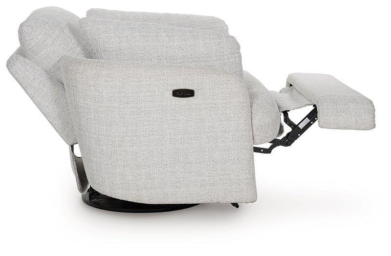 Alainmont Next-Gen Nuvella Swivel Power Recliner - Watson's 87 Furniture (Middlefield,OH)