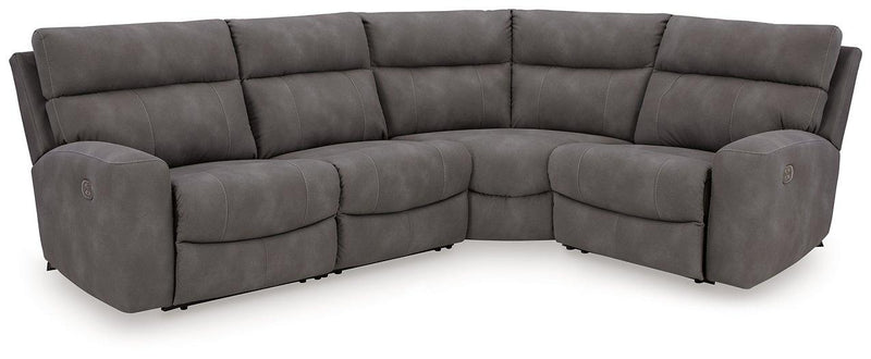 Next-Gen DuraPella Power Reclining Sectional - Watson's 87 Furniture (Middlefield,OH)