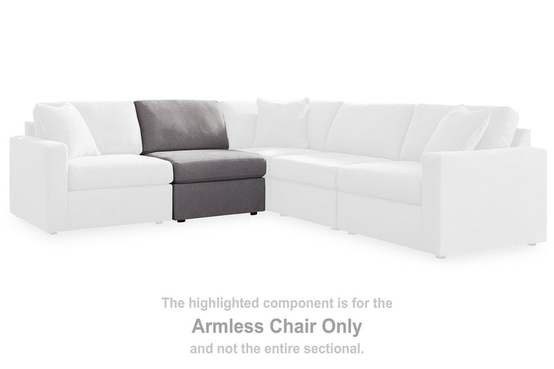 Modmax 5 Piece Sectional with Audio Console - Watson's 87 Furniture (Middlefield,OH)