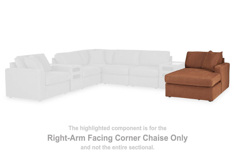 Modmax 5 Piece Sectional with Audio Console - Watson's 87 Furniture (Middlefield,OH)