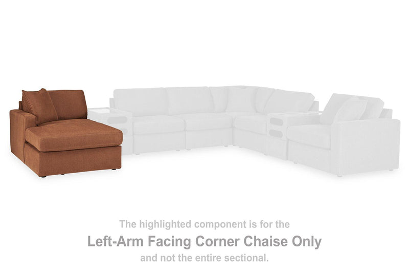 Modmax 5 Piece Sectional with Audio Console - Watson's 87 Furniture (Middlefield,OH)