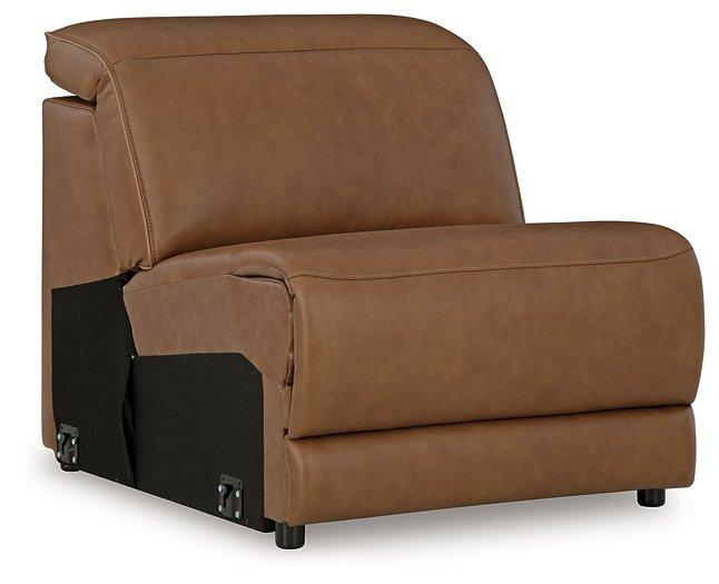 Magic Man Power Reclining Sectional with Console - Watson's 87 Furniture (Middlefield,OH)