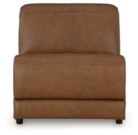 Magic Man Power Reclining Sectional with Console - Watson's 87 Furniture (Middlefield,OH)