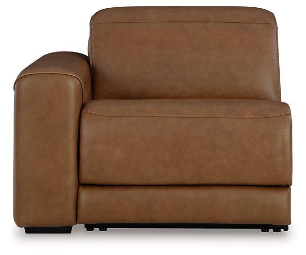 Magic Man Power Reclining Sectional with Console - Watson's 87 Furniture (Middlefield,OH)
