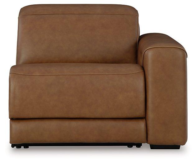 Magic Man Power Reclining Sectional with Console - Watson's 87 Furniture (Middlefield,OH)