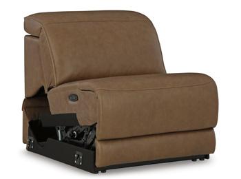 Magic Man Power Reclining Sectional with Console - Watson's 87 Furniture (Middlefield,OH)