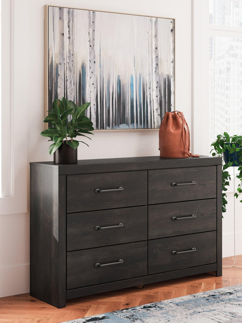 Hollivern Dresser and Mirror - Watson's 87 Furniture (Middlefield,OH)