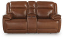 Healy Pier Power Reclining Loveseat with Console - Watson's 87 Furniture (Middlefield,OH)