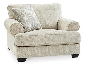 Monaghan Oversized Chair and Ottoman - Watson's 87 Furniture (Middlefield,OH)