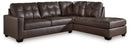 Barlin Mills Sectional with Chaise - Watson's 87 Furniture (Middlefield,OH)