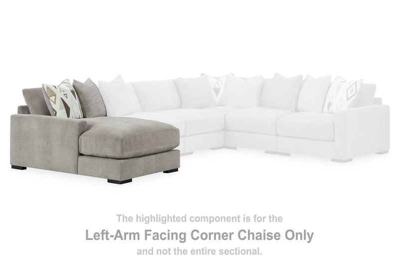 Aslan Court Sectional with Chaise - Watson's 87 Furniture (Middlefield,OH)