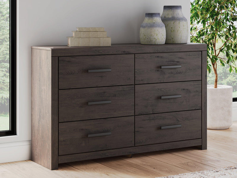 Prendonea Dresser and Mirror - Watson's 87 Furniture (Middlefield,OH)