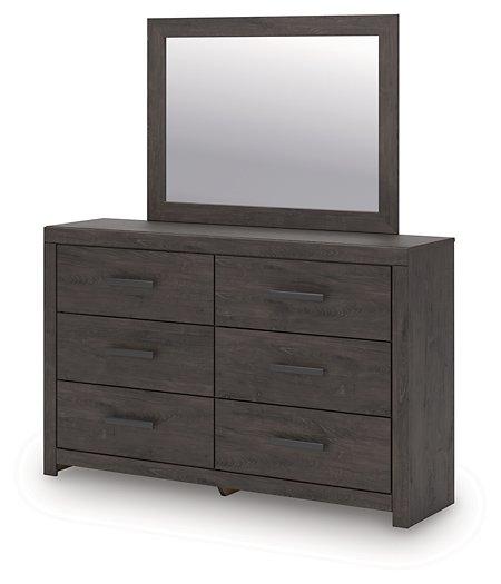 Prendonea Dresser and Mirror - Watson's 87 Furniture (Middlefield,OH)