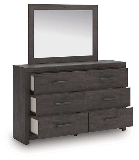 Prendonea Dresser and Mirror - Watson's 87 Furniture (Middlefield,OH)