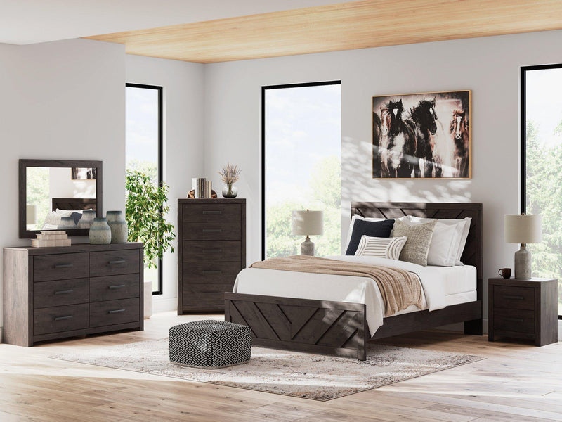 Prendonea Dresser and Mirror - Watson's 87 Furniture (Middlefield,OH)