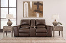 Alessandro Power Reclining Loveseat with Console - Watson's 87 Furniture (Middlefield,OH)