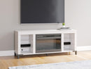 Brollevi 60" TV Stand with Electric Fireplace - Watson's 87 Furniture (Middlefield,OH)