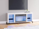 Brollevi 60" TV Stand with Electric Fireplace - Watson's 87 Furniture (Middlefield,OH)