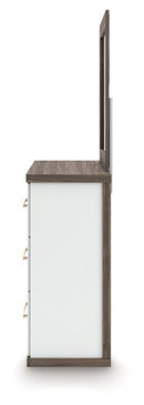 Kendanport Dresser and Mirror - Watson's 87 Furniture (Middlefield,OH)