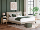 Cielden Upholstered Bed with Roll Slats - Watson's 87 Furniture (Middlefield,OH)
