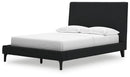 Cadmori Upholstered Bed with Roll Slats - Watson's 87 Furniture (Middlefield,OH)