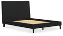 Cadmori Upholstered Bed with Roll Slats - Watson's 87 Furniture (Middlefield,OH)