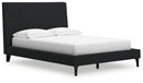 Cadmori Upholstered Bed with Roll Slats - Watson's 87 Furniture (Middlefield,OH)