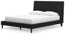 Cadmori Upholstered Bed with Roll Slats - Watson's 87 Furniture (Middlefield,OH)