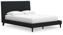 Cadmori Upholstered Bed with Roll Slats - Watson's 87 Furniture (Middlefield,OH)