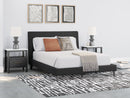 Cadmori Upholstered Bed with Roll Slats - Watson's 87 Furniture (Middlefield,OH)