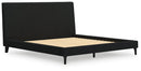 Cadmori Upholstered Bed with Roll Slats - Watson's 87 Furniture (Middlefield,OH)
