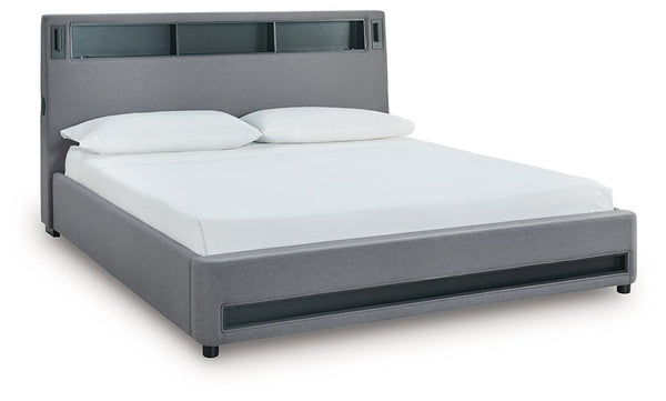 Verishaw Upholstered Bed - Watson's 87 Furniture (Middlefield,OH)