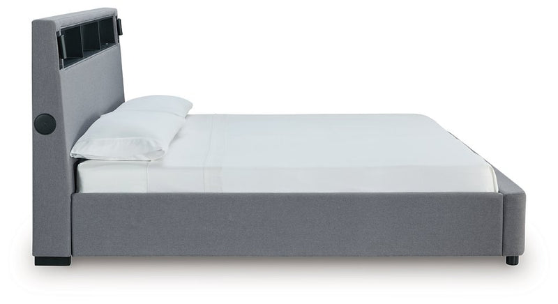 Verishaw Upholstered Bed - Watson's 87 Furniture (Middlefield,OH)