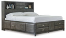 Caitbrook Storage Bed with 8 Drawers - Watson's 87 Furniture (Middlefield,OH)