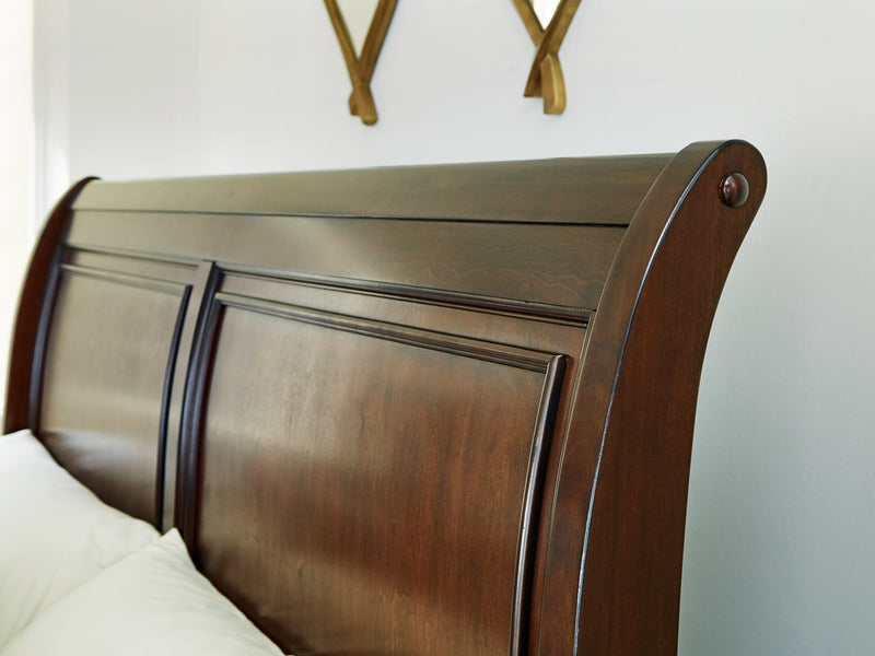 Trellington Sleigh Storage Bed - Watson's 87 Furniture (Middlefield,OH)