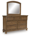 Feddinger Dresser and Mirror - Watson's 87 Furniture (Middlefield,OH)