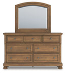 Feddinger Dresser and Mirror - Watson's 87 Furniture (Middlefield,OH)